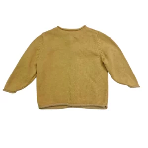 Gilet moutarde Petit Bateau 6 mois – Image 5