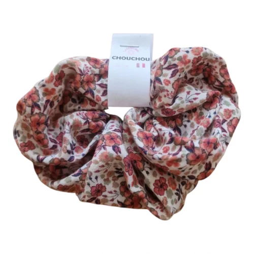 Chouchou Upcyclé Fleuri
