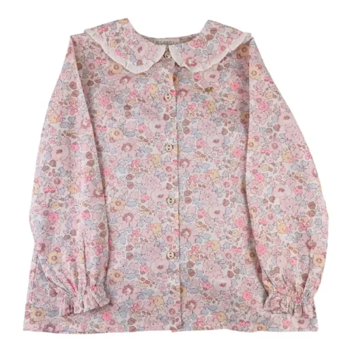 Blouse fleurie Mi Canesu 6 ans