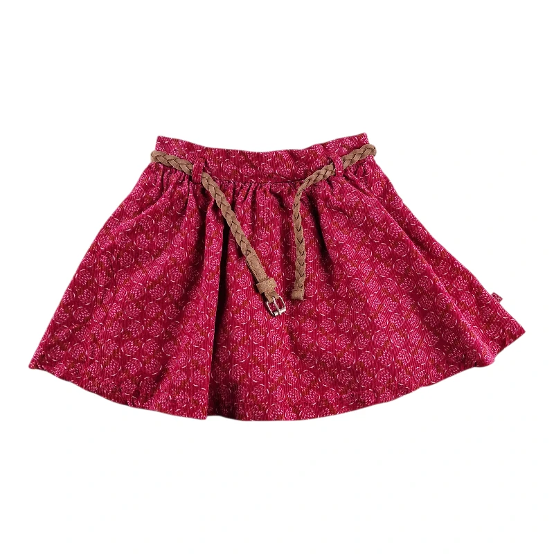 Jupe Velours avec ceinture Okaidi 4 ans