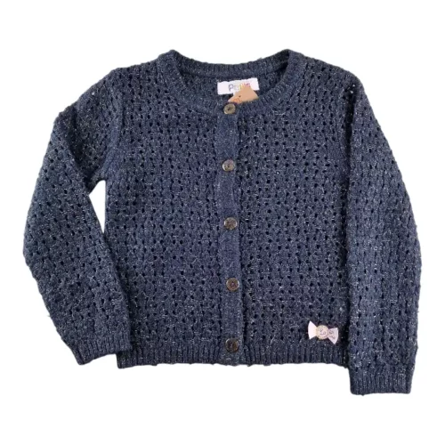 Gilet marine pailleté La Compagnie Des Petits 4 ans