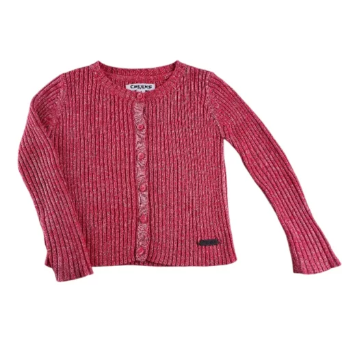 Gilet Rouge Pailleté Creeks 4 ans