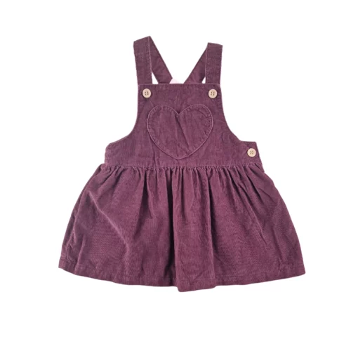 Robe H&M 4/6 mois – Prune