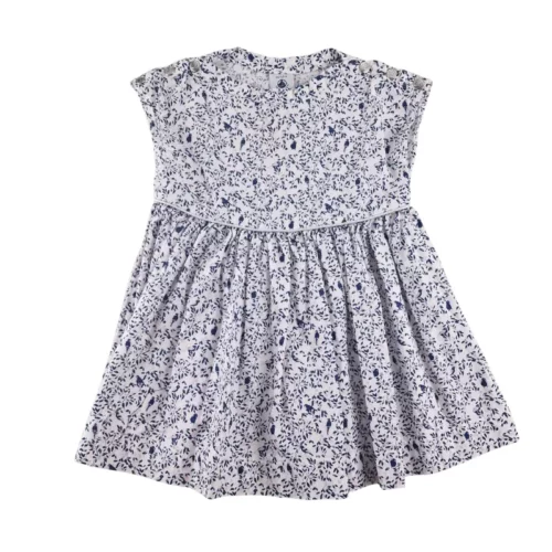 Robe Petit Bateau 6 mois – Motif fleuri