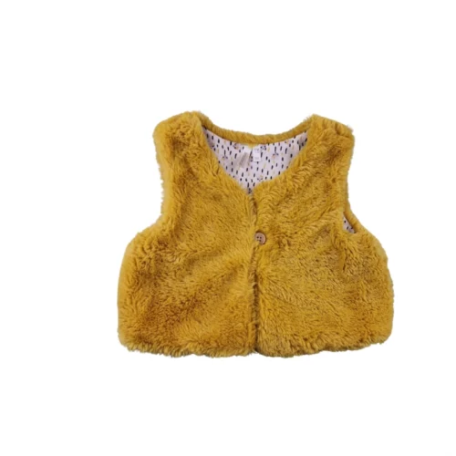 Gilet sans manches Orchestra 12 mois – Jaune moutarde
