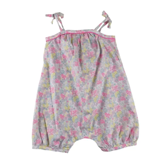 Barboteuse Petit Bateau 12 mois – Fleurie