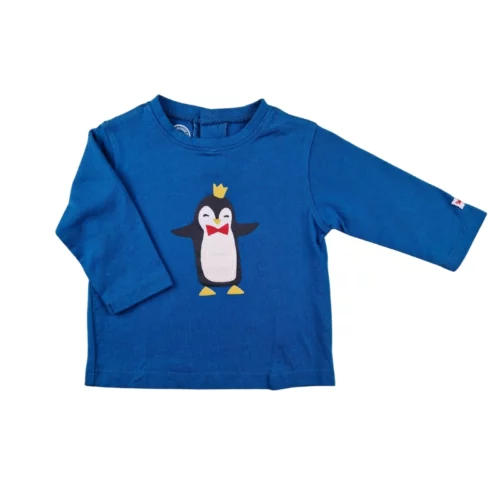 T-shirt La Compagnie des Petits 6 mois – Bleu