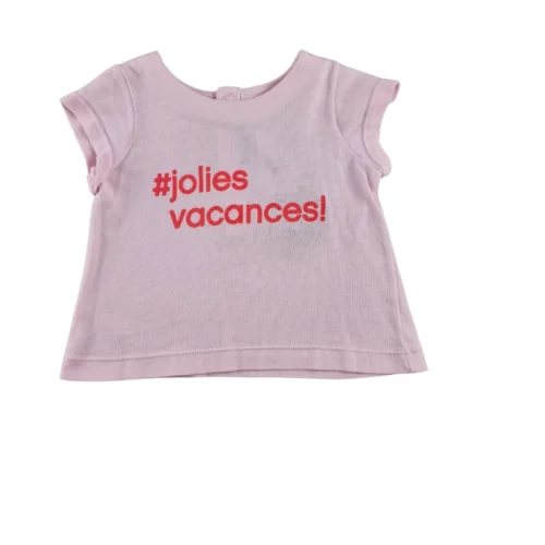 T-shirt Jacadi 6 mois - Jolies Vacances