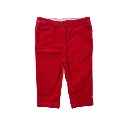 Pantalon Cyrillus 12 mois – rouge