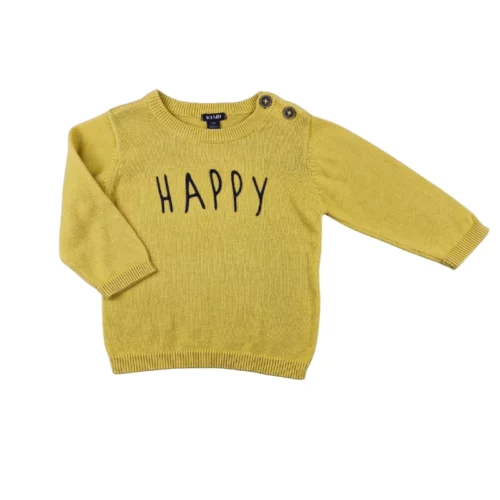 Pull Kiabi bébé 6 mois – Jaune