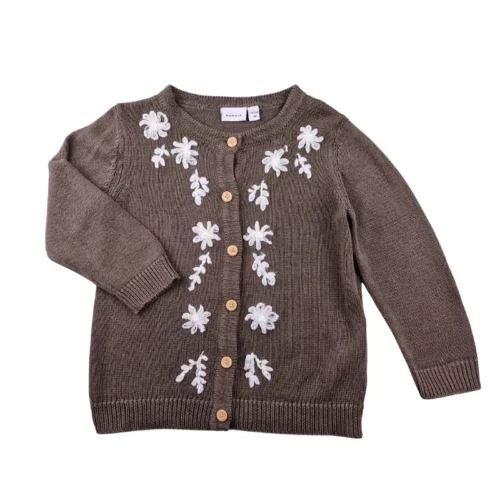 Gilet Name It 9/12 mois – Marron