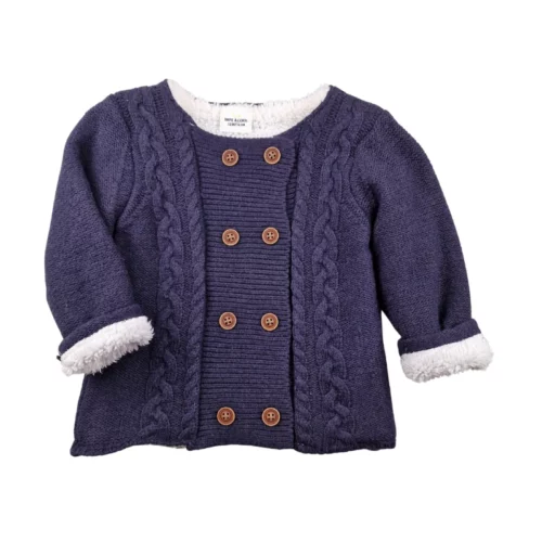 Gilet TAO 12 mois – Bleu marine