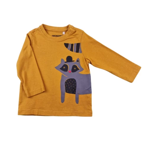 T-shirt Orchestra 6 mois – Moutarde