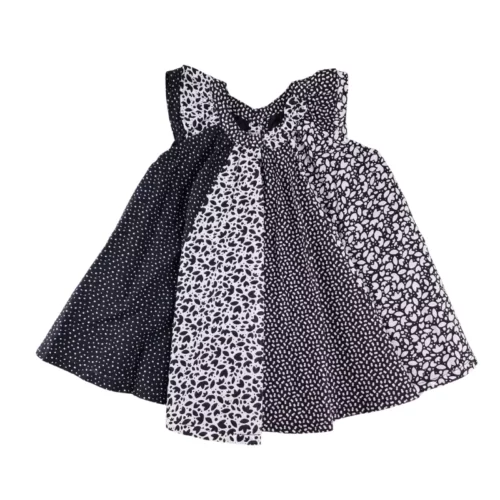 Robe – DPAM – 6 mois – Noir et blanc