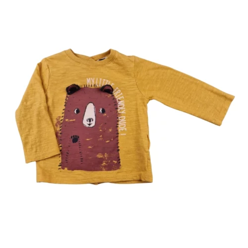 T-shirt Kiabi 6 mois – Moutarde