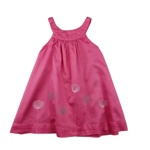 Robe légère Obaïbi 12 mois – Rose framboise