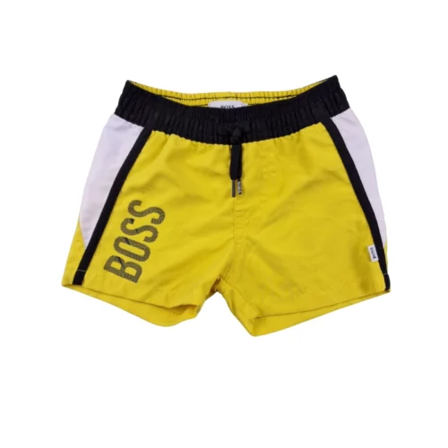 Short Hugo Boss 6 mois – Noir, jaune et blanc