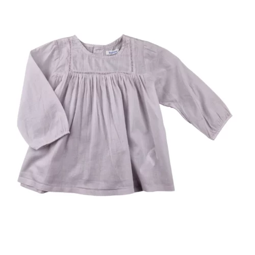 Blouse Bout’chou 12 mois – Vieux rose