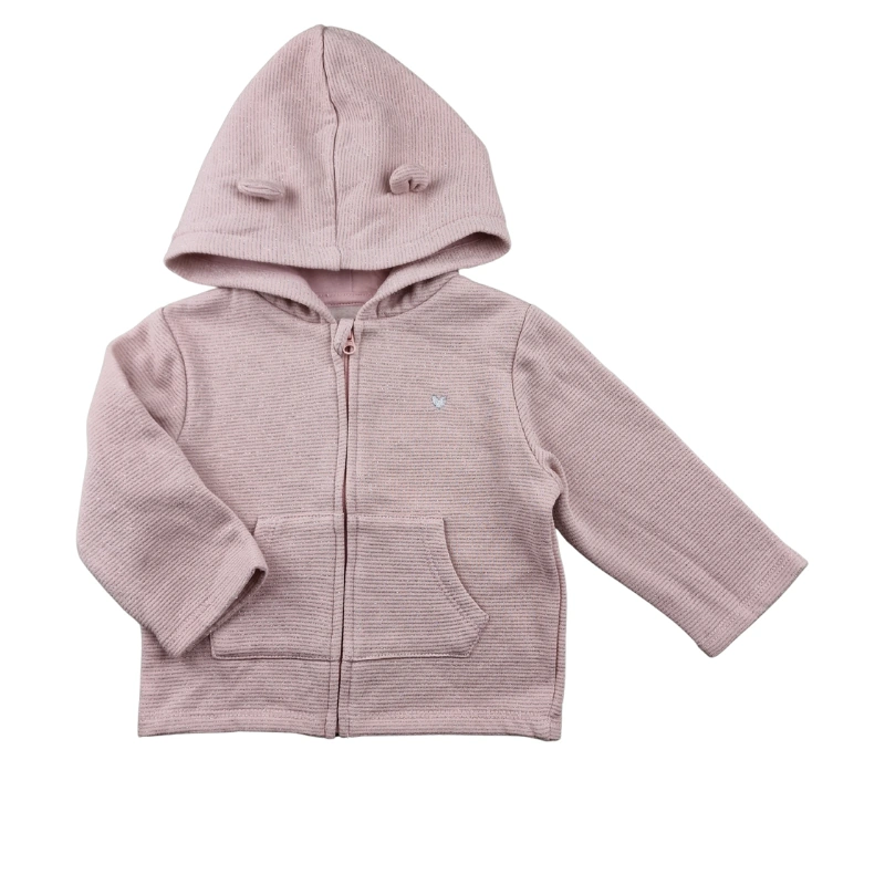 Veste à capuche Kiabi 12 mois – Rose