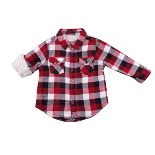 Chemise Orchestra 6 mois – Carreaux Sherpa