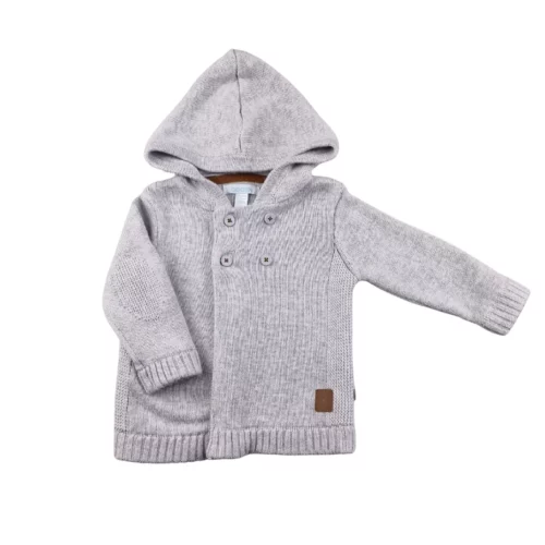 Gilet Obaibi 6 mois – Gris clair