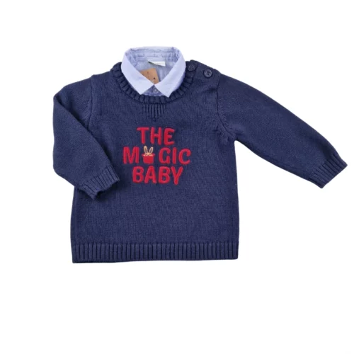 Pull TAO 6 mois – Marine