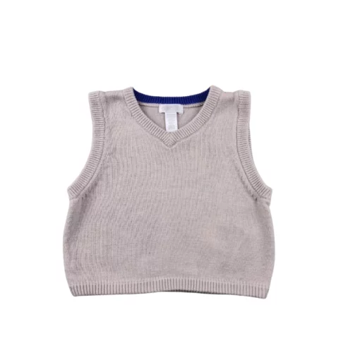 Pull sans manche Obaibi 6 mois – Beige