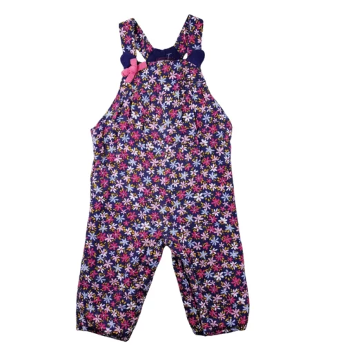 Salopette Sergent Major 12 mois – imprimée florale