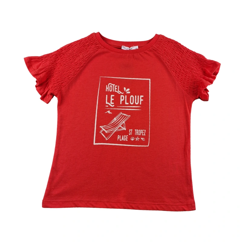 T-shirt Eden & Victor 6 ans – Rouge
