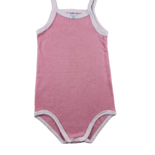 Body Petit Bateau 36 mois – Rose rayé