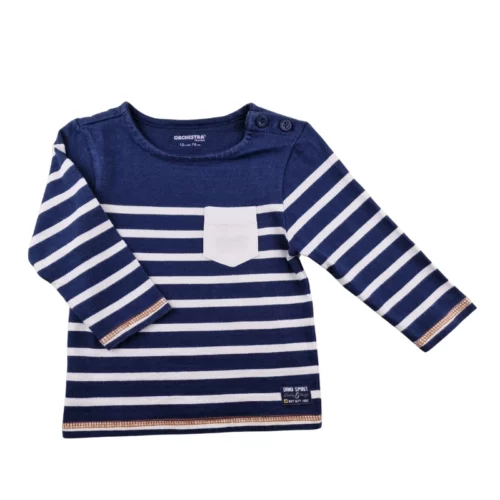 T-shirt Orchestra 12 mois – Marinière