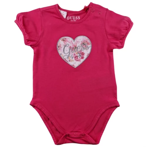 Body Guess 3/6 mois – Rose fuchsia