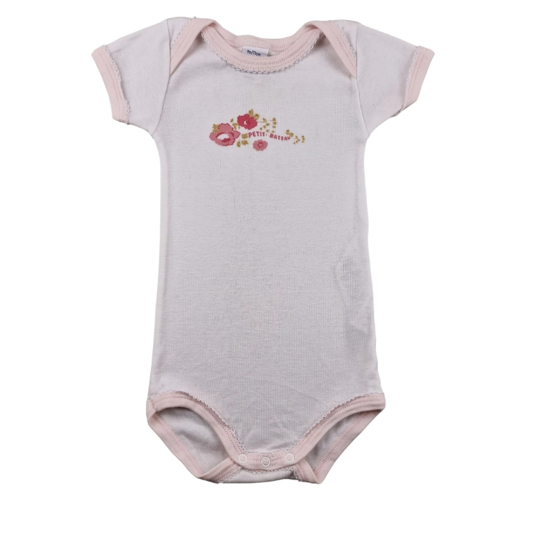 Body Petit Bateau 9 mois – Rose pâle