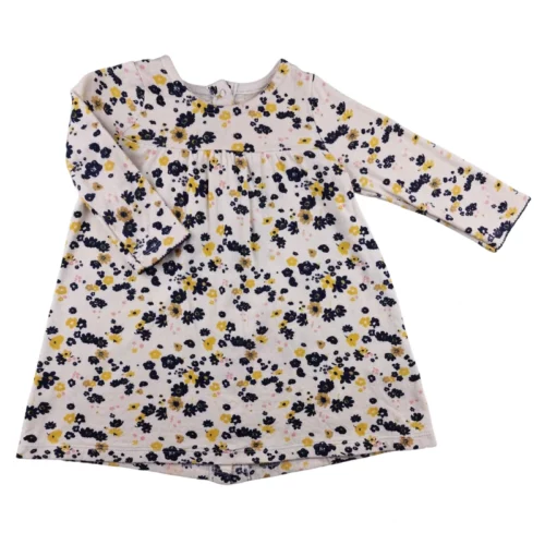 Robe Petit Bateau 12 mois – blanche