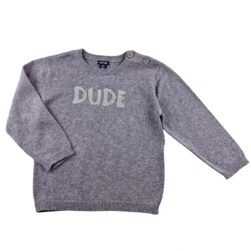 Pull Kiabi 18 mois – Gris chiné