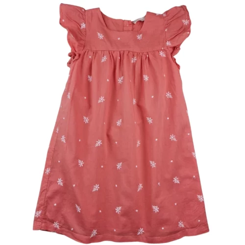 Robe LC Kids 5 ans – corail brodée