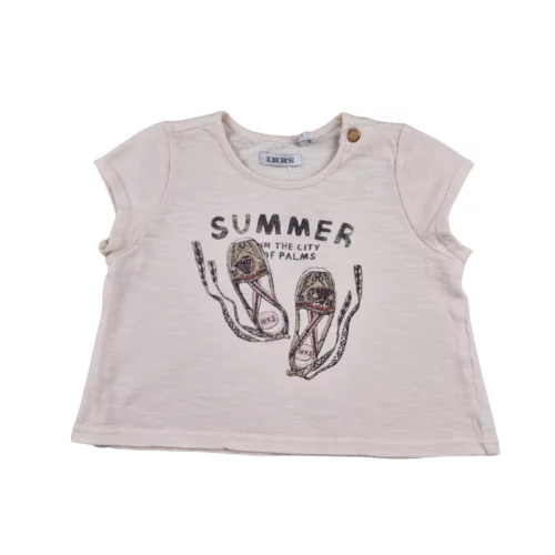 T-shirt IKKS 12 mois – Écru