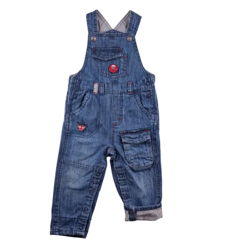 Salopette Orchestra 12 mois – Jean bleu