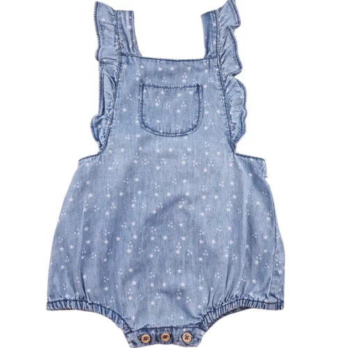 Barboteuse Zara 9/12 mois – Denim