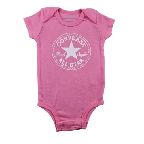 Body Converse 0-6 mois – Rose