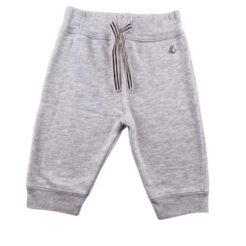Pantalon Petit Bateau 12 mois – Gris chiné