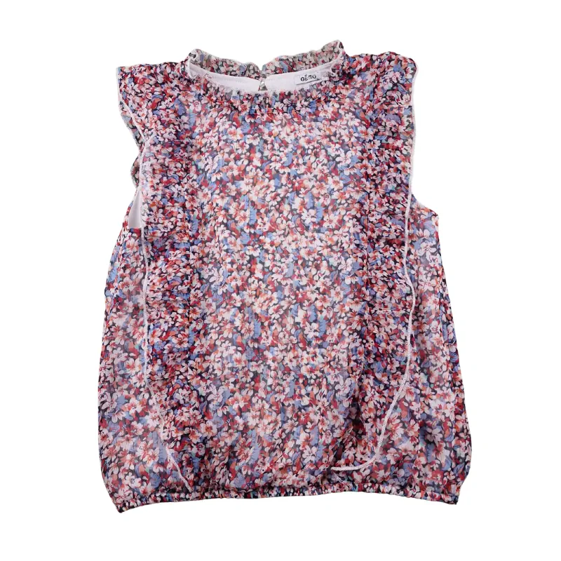 Blouse Gémo 10 ans – Motif fleuri