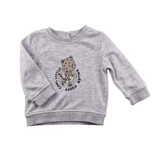 Sweat Kiabi 12 mois – Gris chiné
