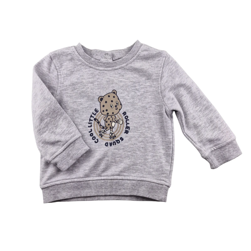 Sweat Kiabi 12 mois – Gris chiné