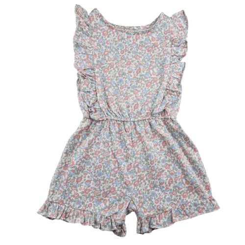 Combishort Lola 4 ans – Fleuri multicolore