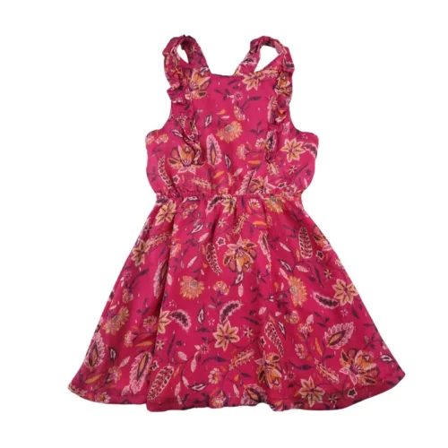 Robe Orchestra 4 ans – Rose à fleurs