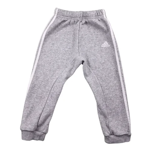 Pantalon jogging Adidas 2/3 ans – Gris chiné