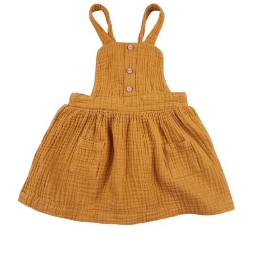 Robe Kiabi 12 mois – Moutarde