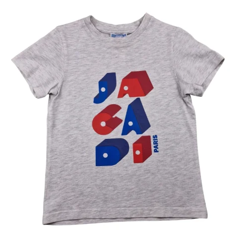 T-shirt Jacadi Paris 6 ans – Gris chiné