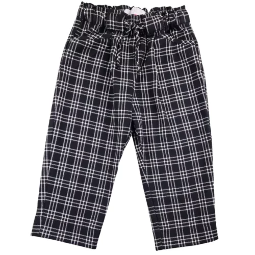 Pantalon Zara 2/3 ans – Noir à carreaux